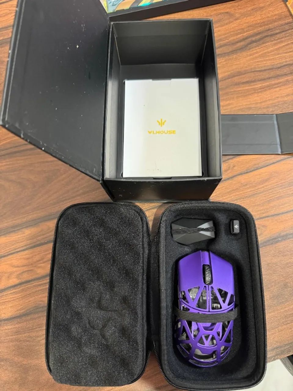 Mouse Wlmouse Beast X Max Wireless 8k Magnesium Roxo - Foto 5