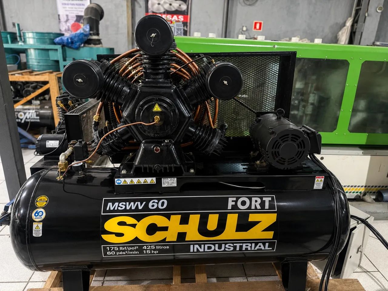 Compressor Schulz 60 pés 