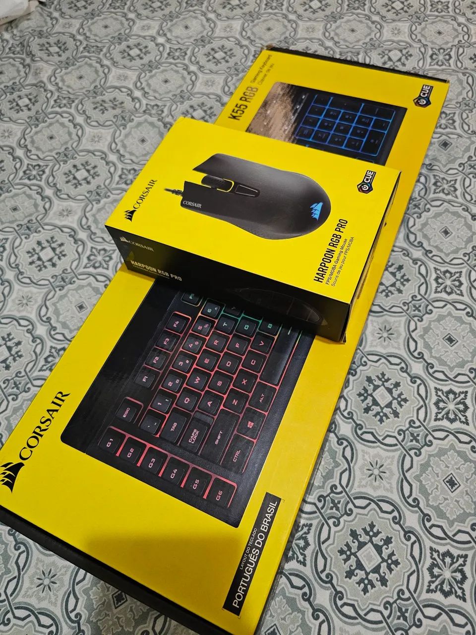 Kit Gamer Corsair Teclado e Mouse - Foto 2