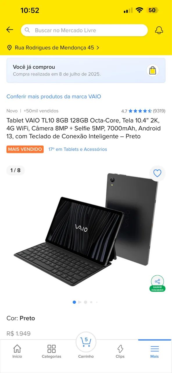Tablet VAIO TL10