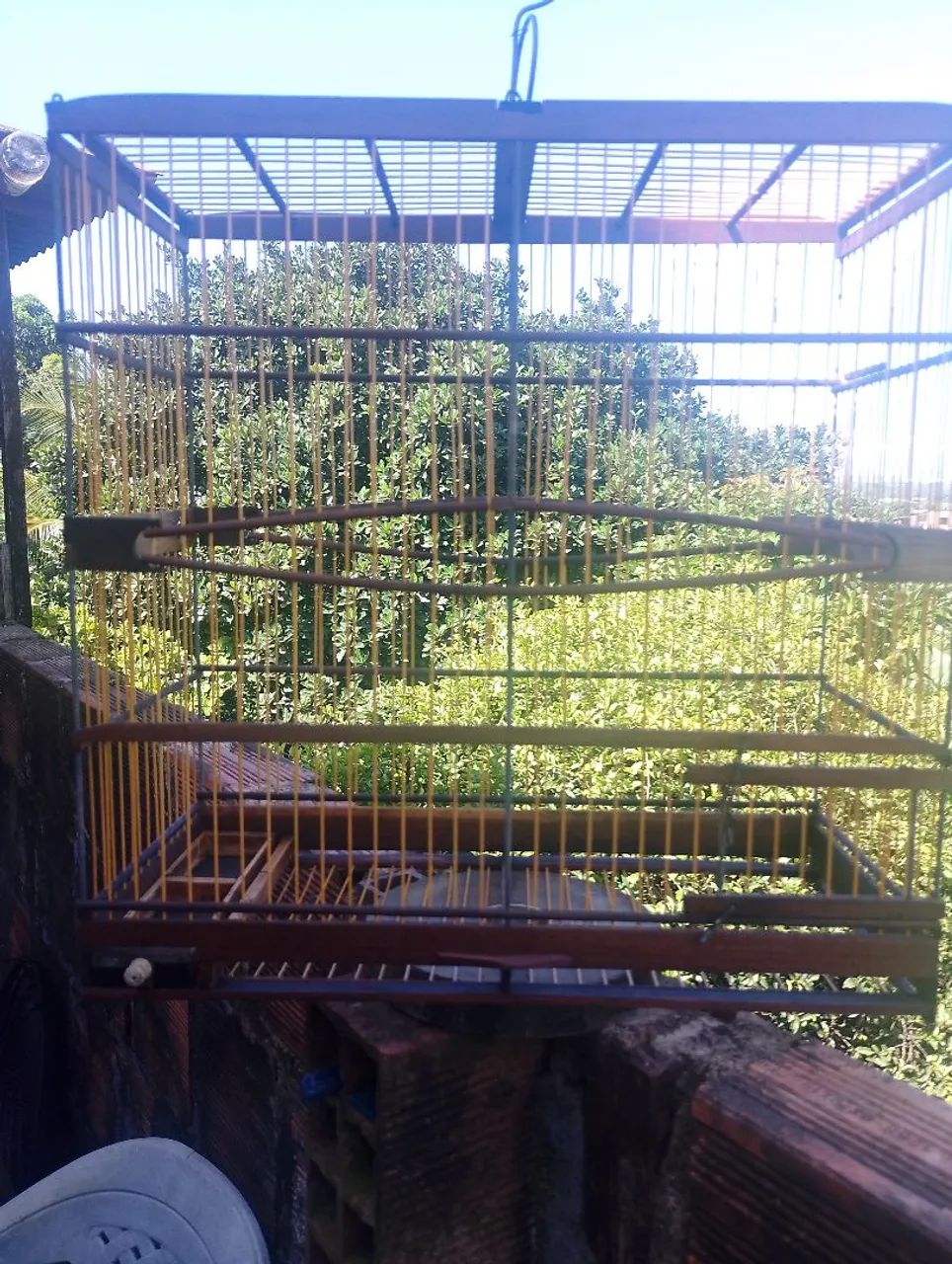 GAIOLA USADA MAS EM BOM ESTADO! - Foto 2