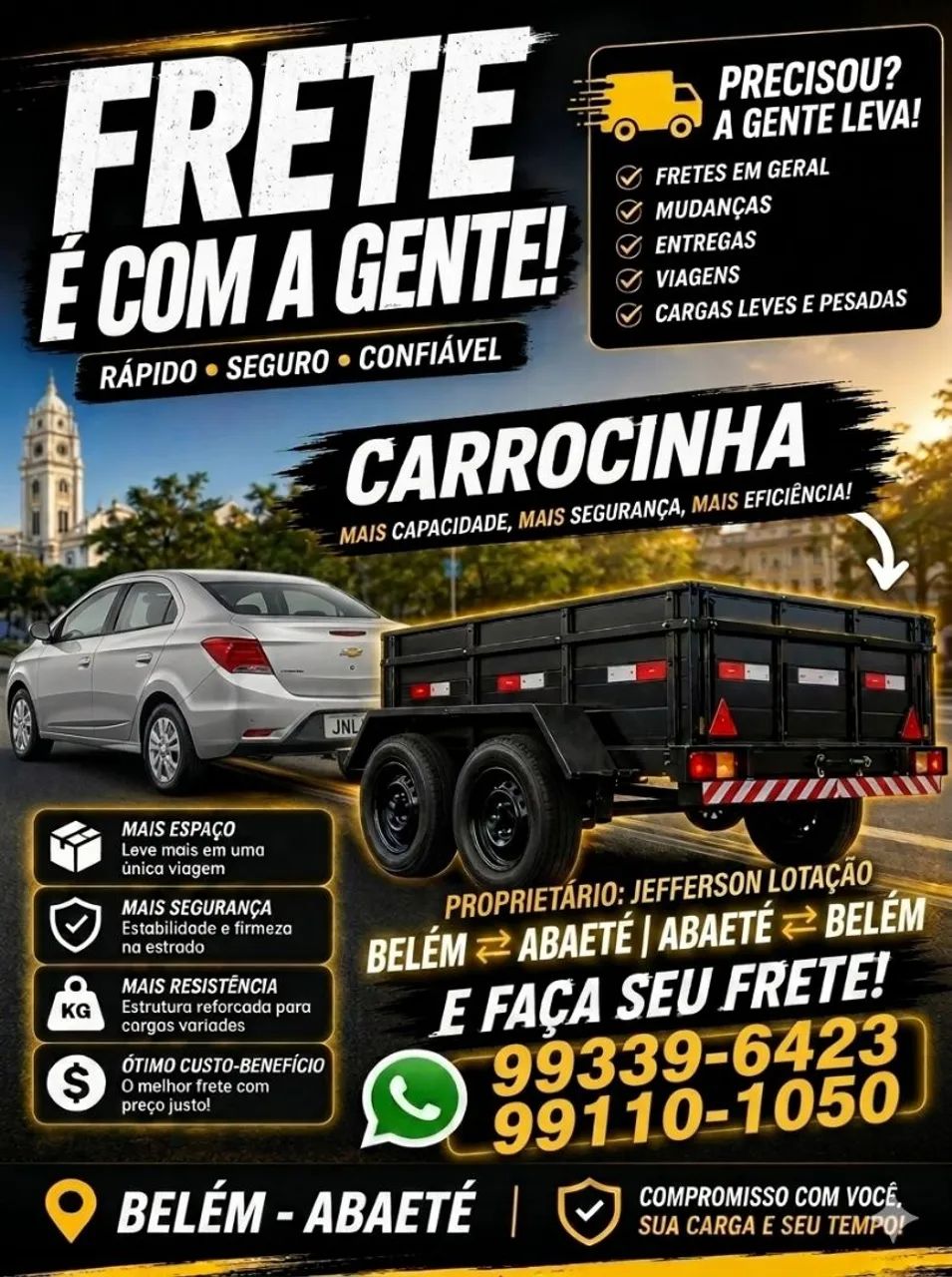Fretes e mudanças para todas as localidades. - Foto 3