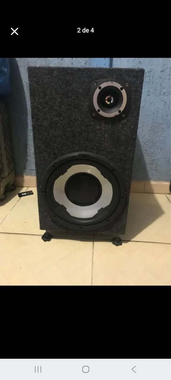 Caixa sub 12 polegadas 