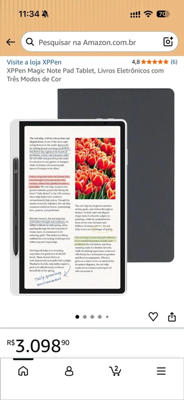 XPPEN Magic Note Pad  - Foto 3