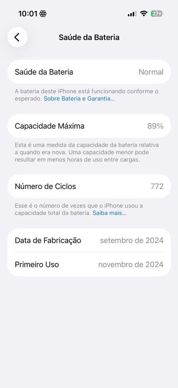 iPhone 16 128gb branco  - Foto 3