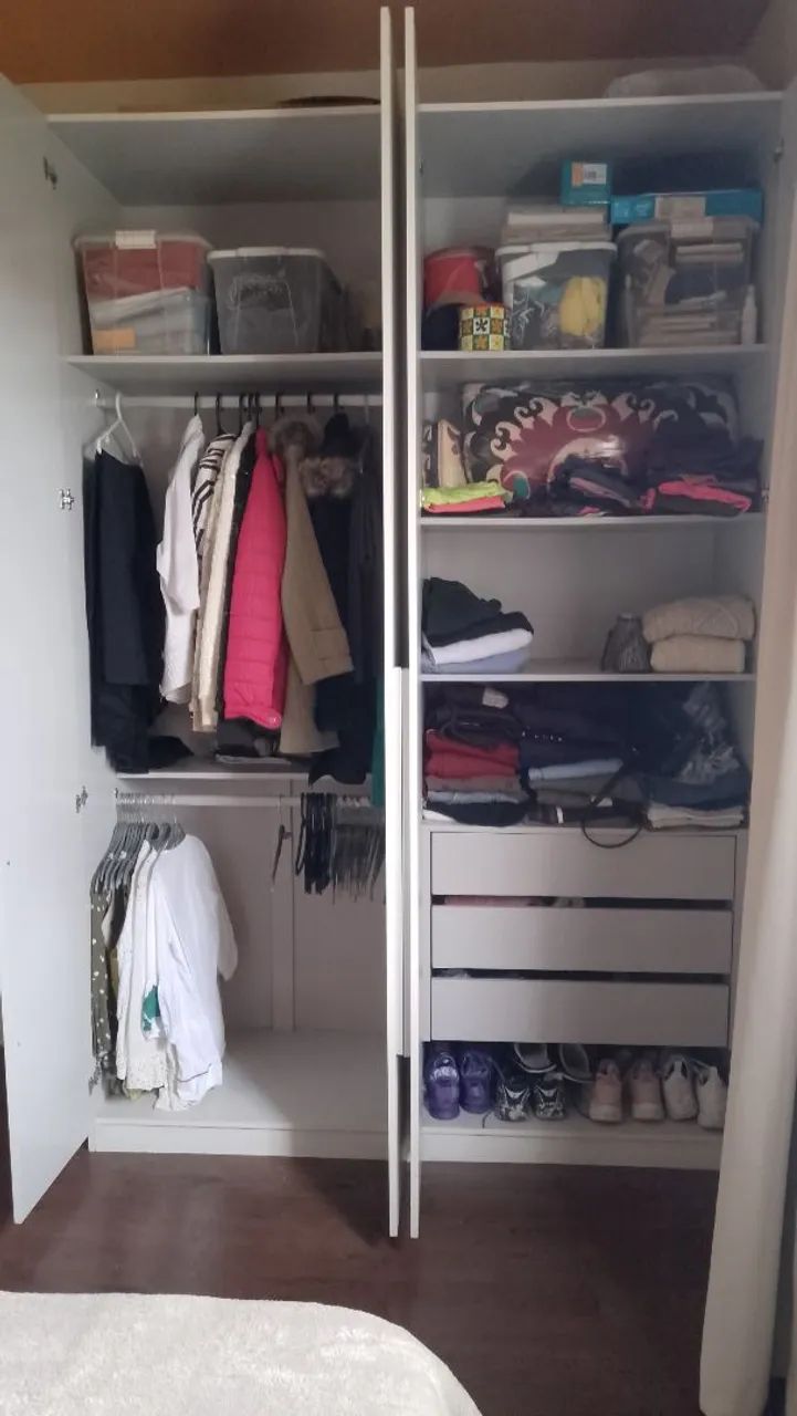 Vendo guarda roupa modulado branco  - Foto 2