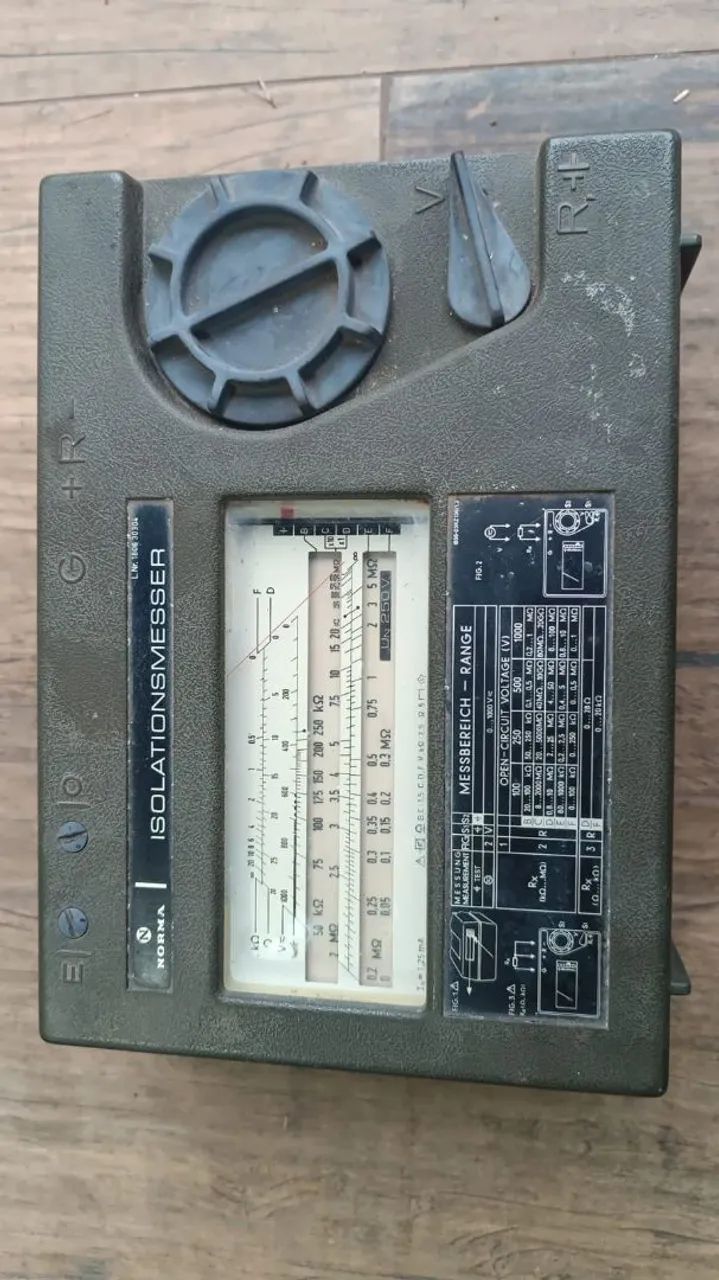 Megometro analógico norma415075298276157444