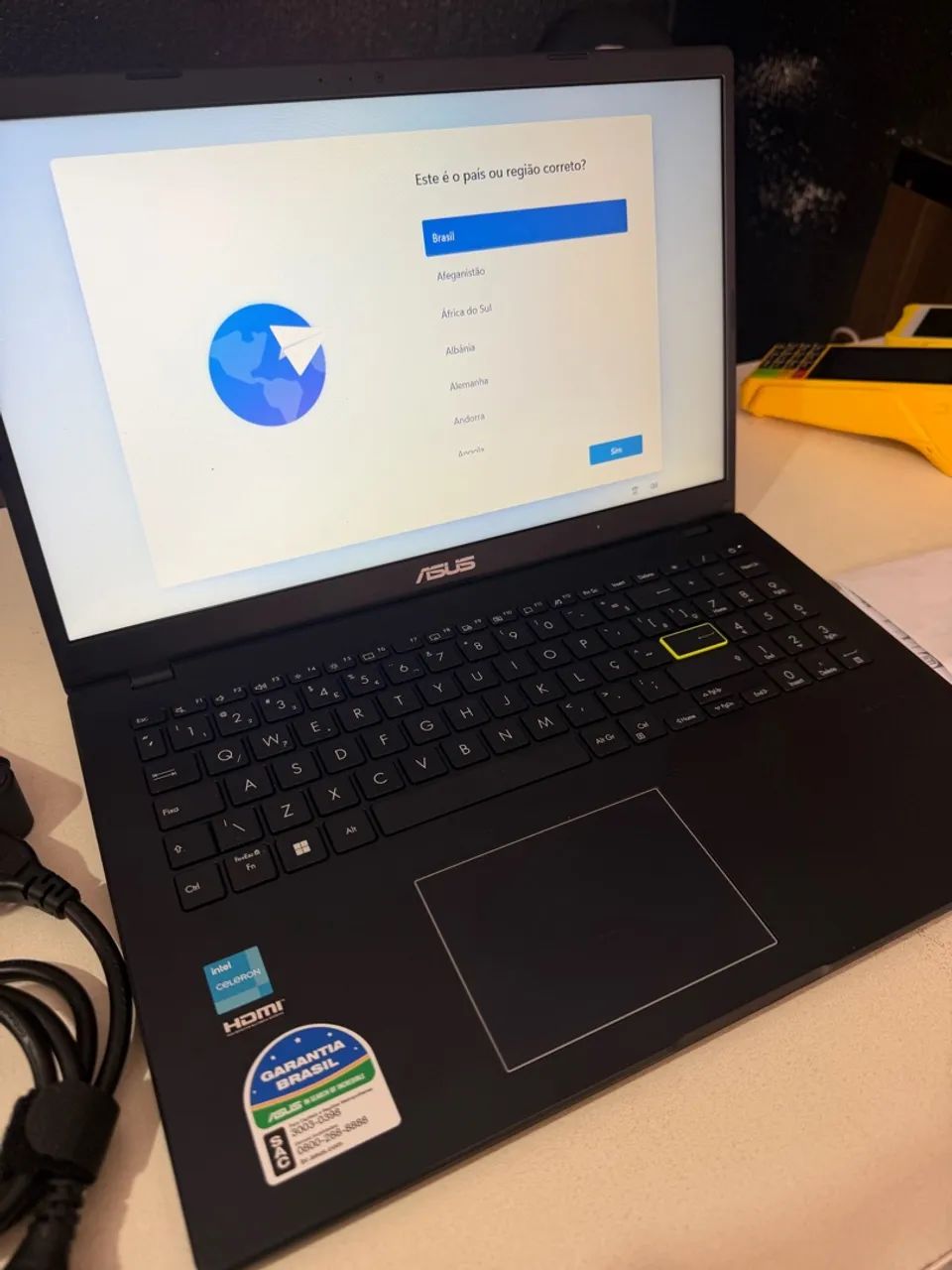 Notebook Asus Novo!!! 