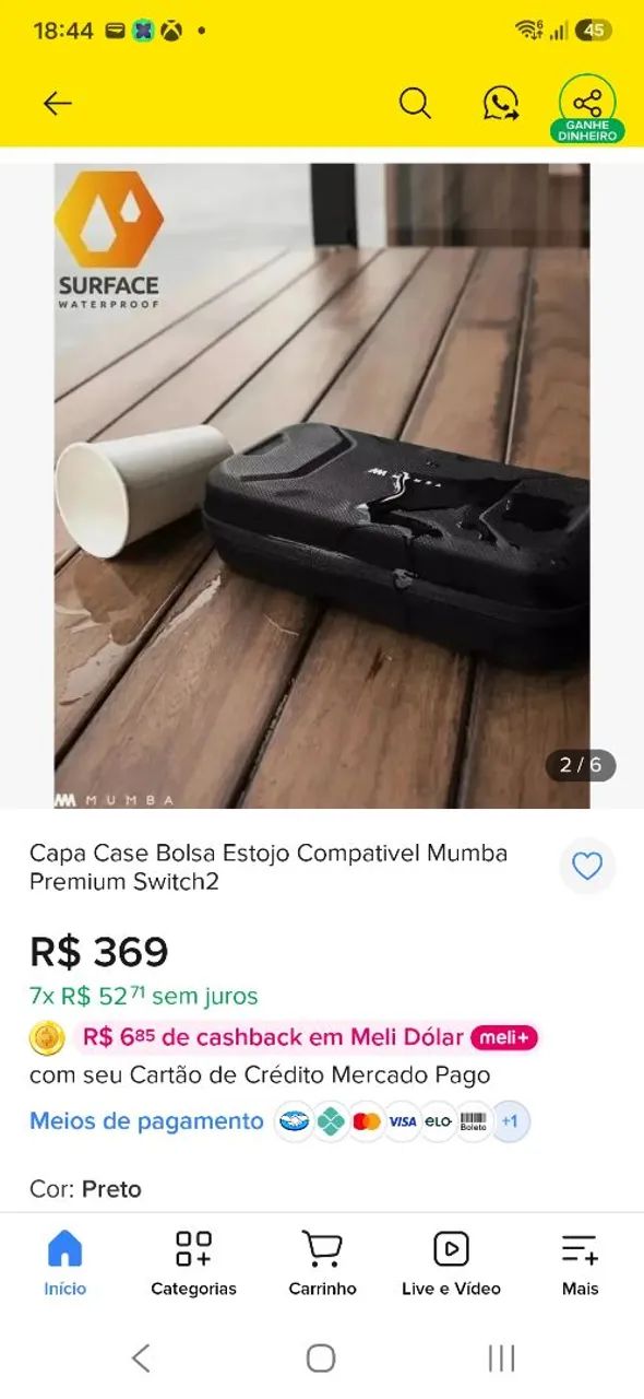 Case Mumba Nintendo Switch 2  - Foto 5