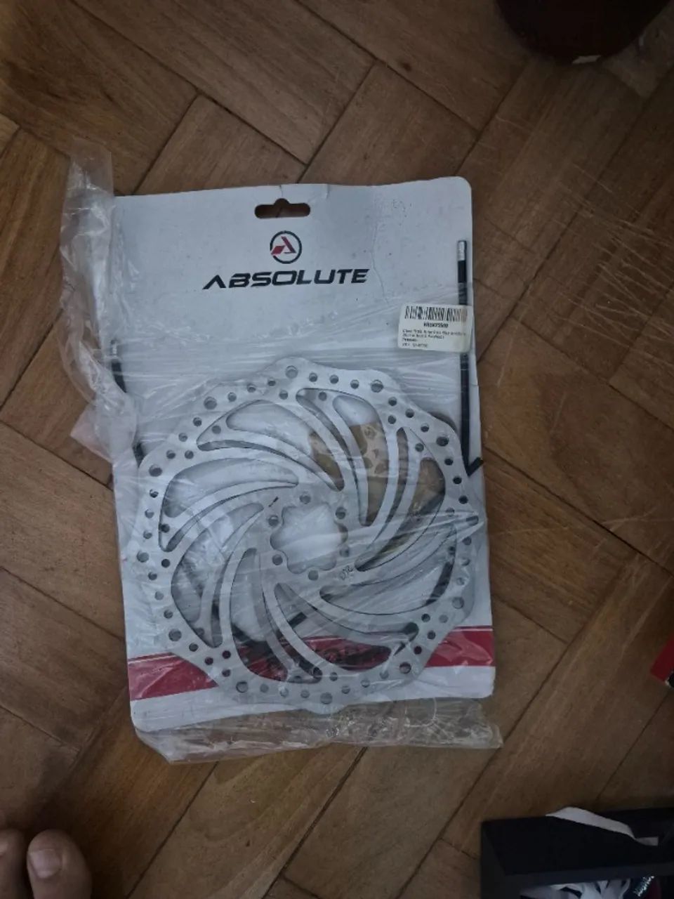 Disco absolute 203mm na caixa