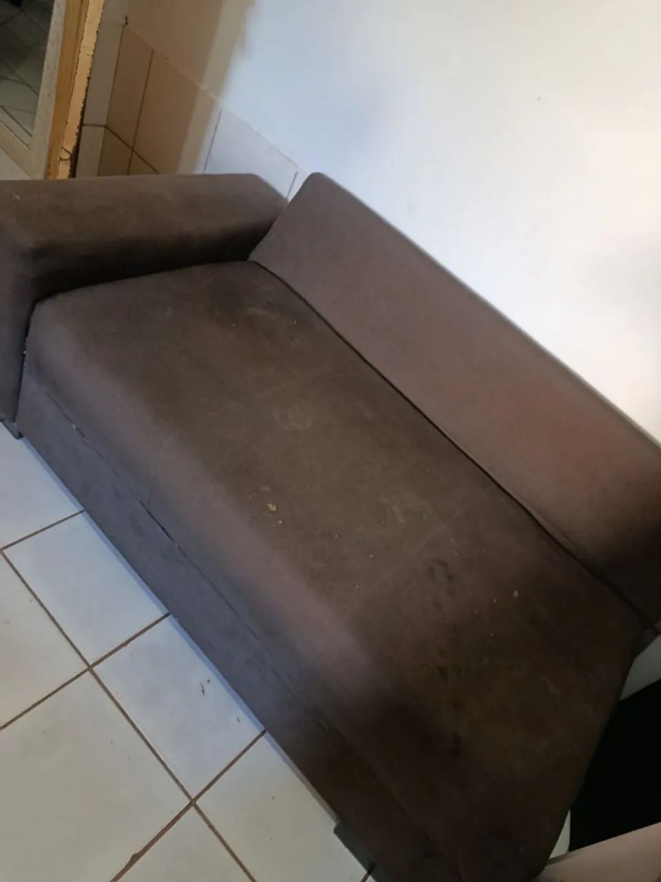 Sofá de canto excelente   com travesseiro pra vir buscar - Foto 4