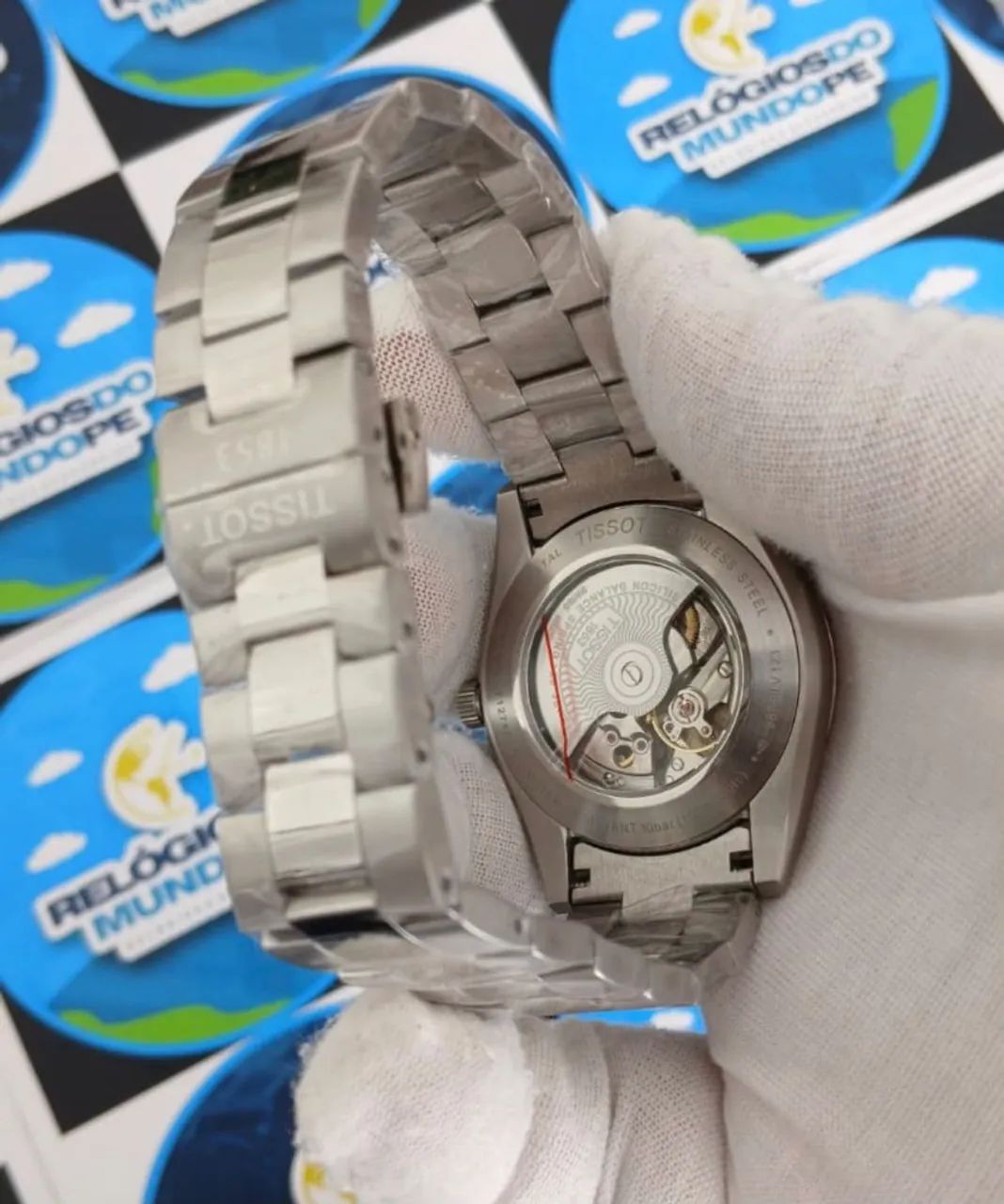 RELOGIO TISSOT GENTILEMAN SILICIUM BLUE - Foto 4