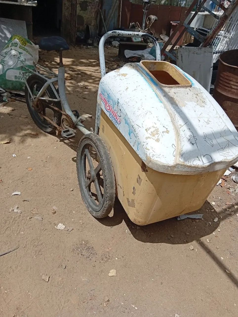 Carrinho para picolé com bicicleta  - Foto 2