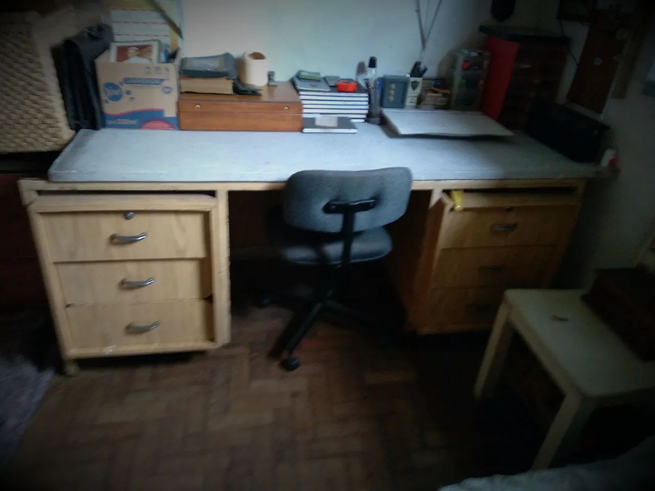 Mesa de escritorio formica com granito  - Foto 3