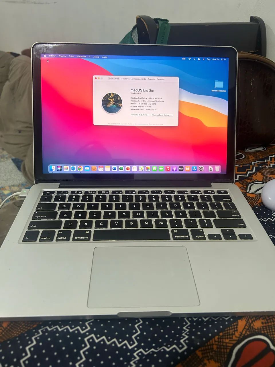 Macbook pro 13 retina A1502 - Notebooks - Sampaio, Rio de Janeiro