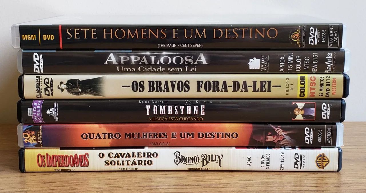 DVDS ORIGINAIS  FAROESTE  - Foto 2