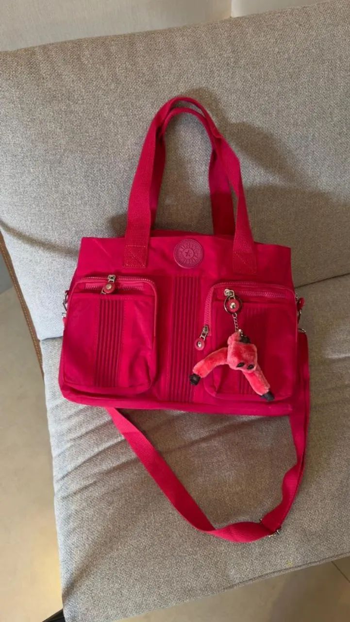 Bolsa tote universitária Kipling  - Foto 2
