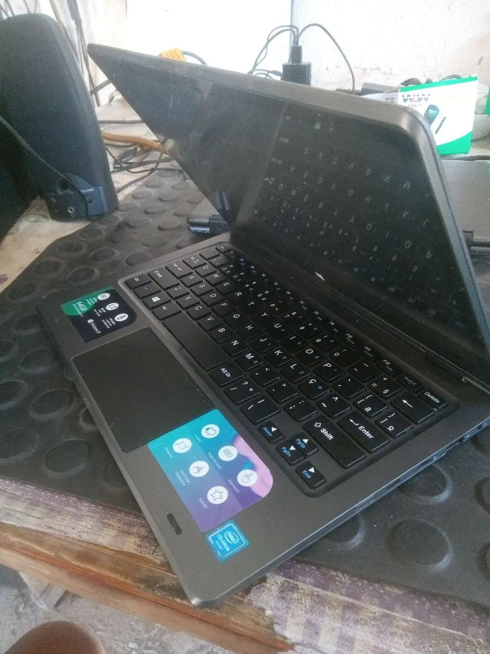 Vendo carcaça de notebook 2 em 1 Multilaser  - Foto 3