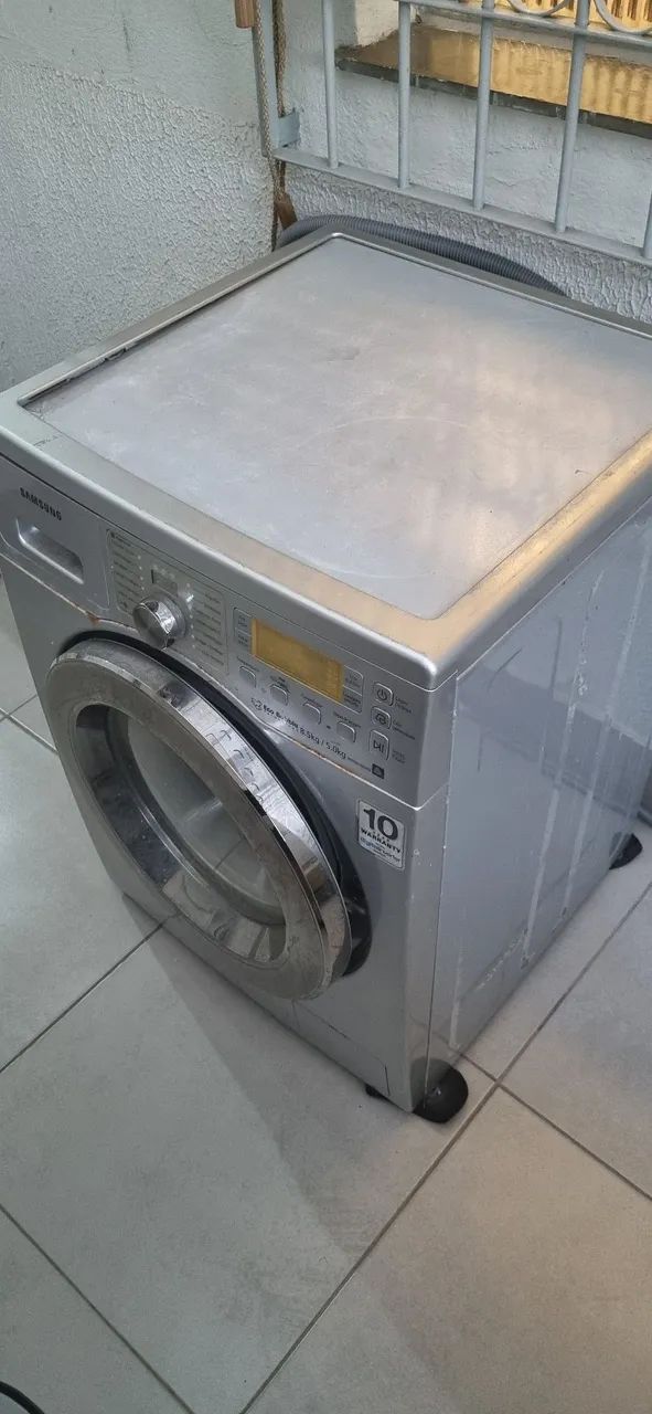 Lava e Seca Samsung Eco Bubble 8,5kg funcionando - Foto 3