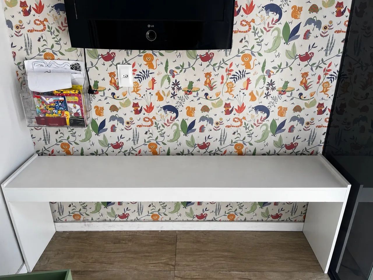 Mesinha para criança em MDF BRANCO