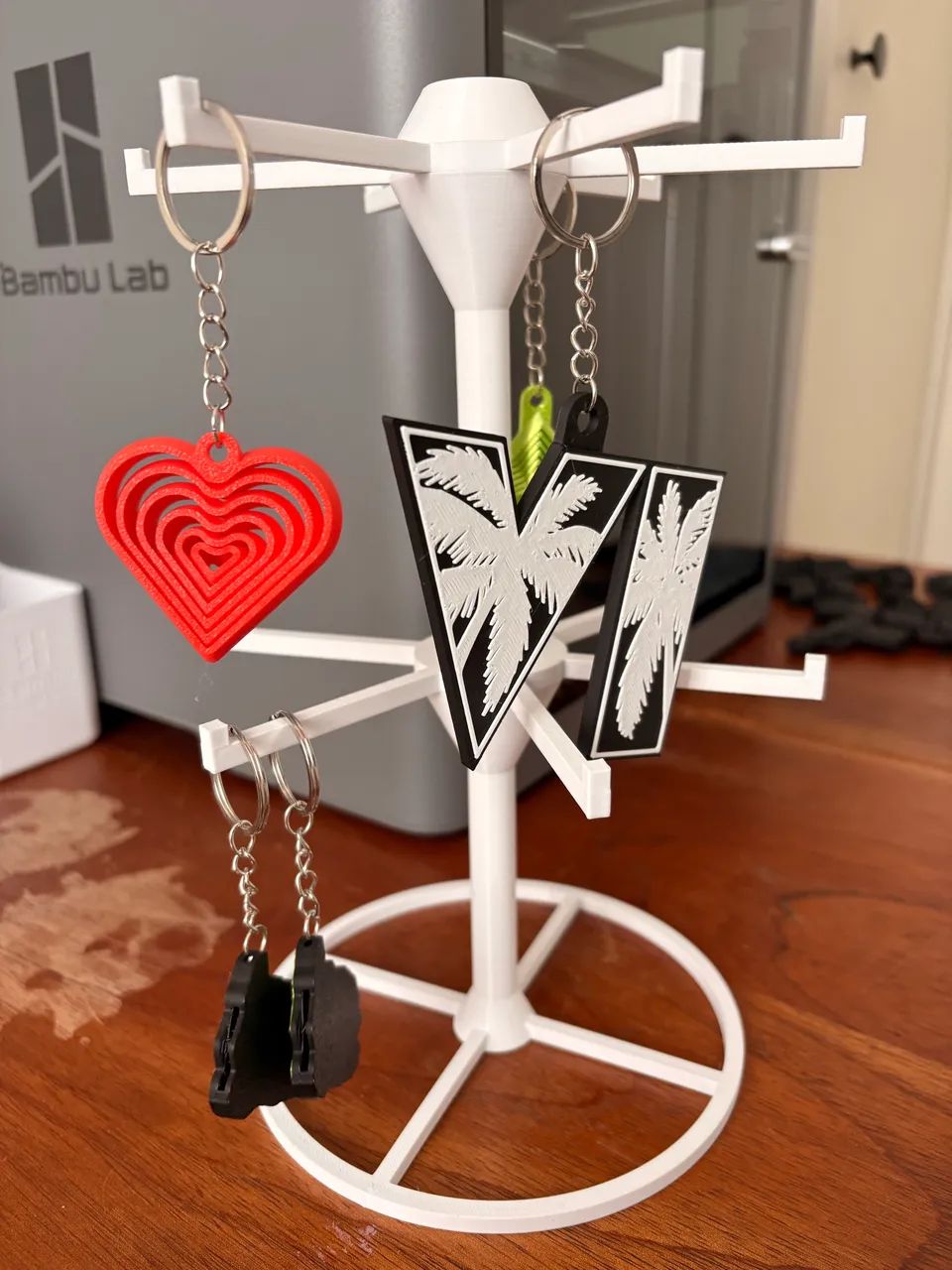 Vitrine para chaveiros 