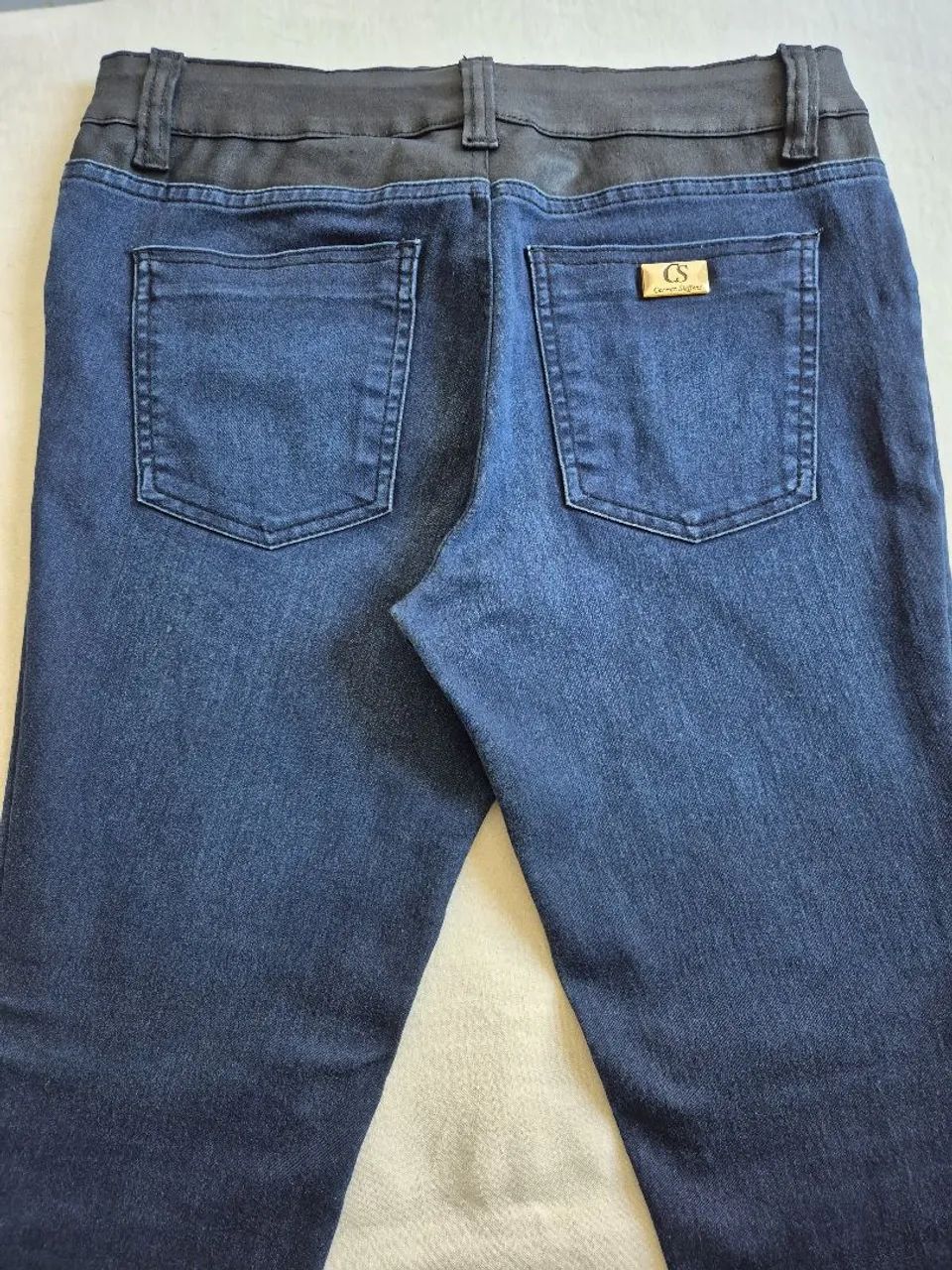 Calça Jeans Carmen Steffens 42 - Foto 4