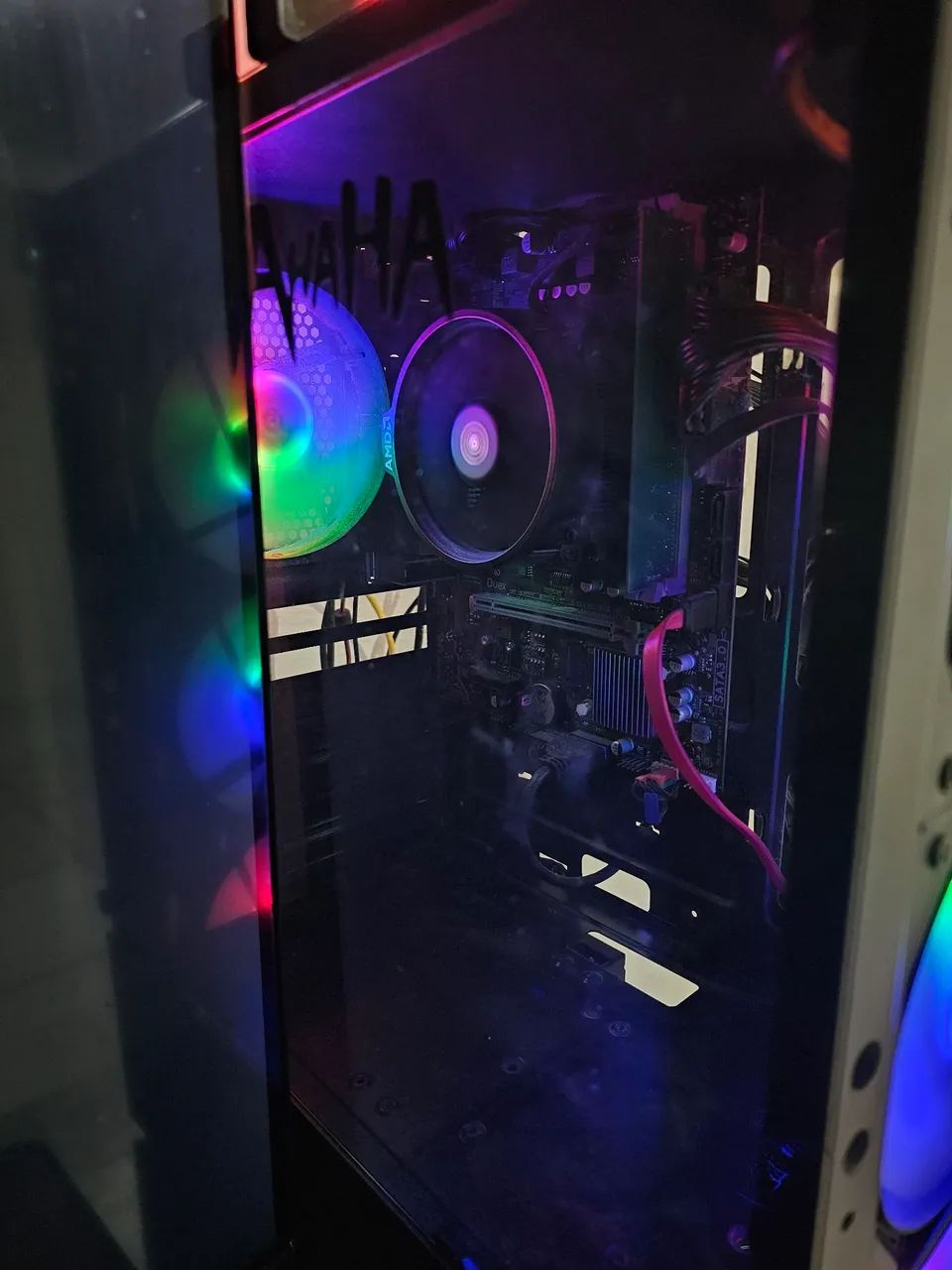 VENDO OU TROCO PC GAMER RYZEN 5 4600  - Foto 2