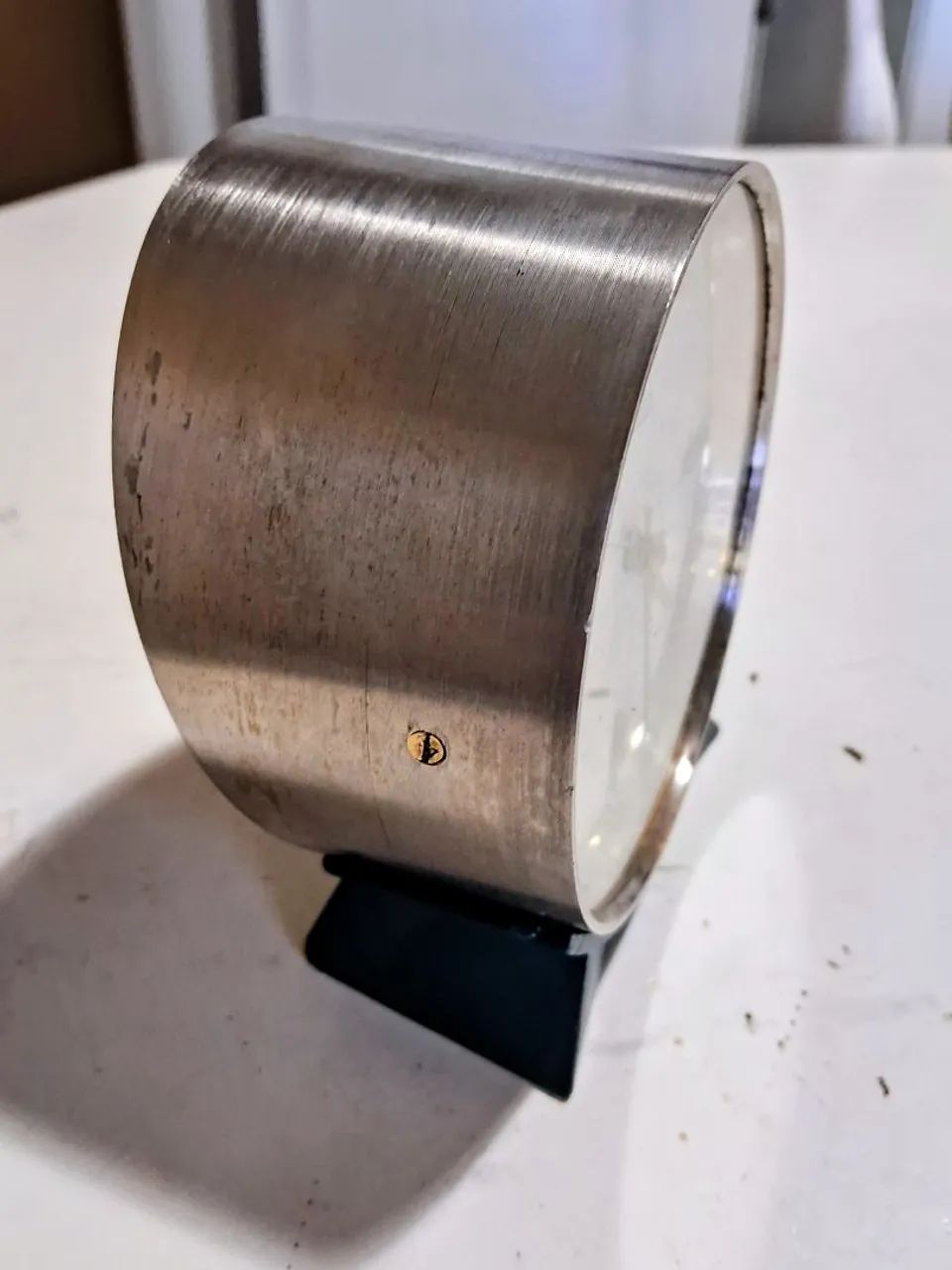 Relógio antigo de mesa Silco a corda - Foto 5
