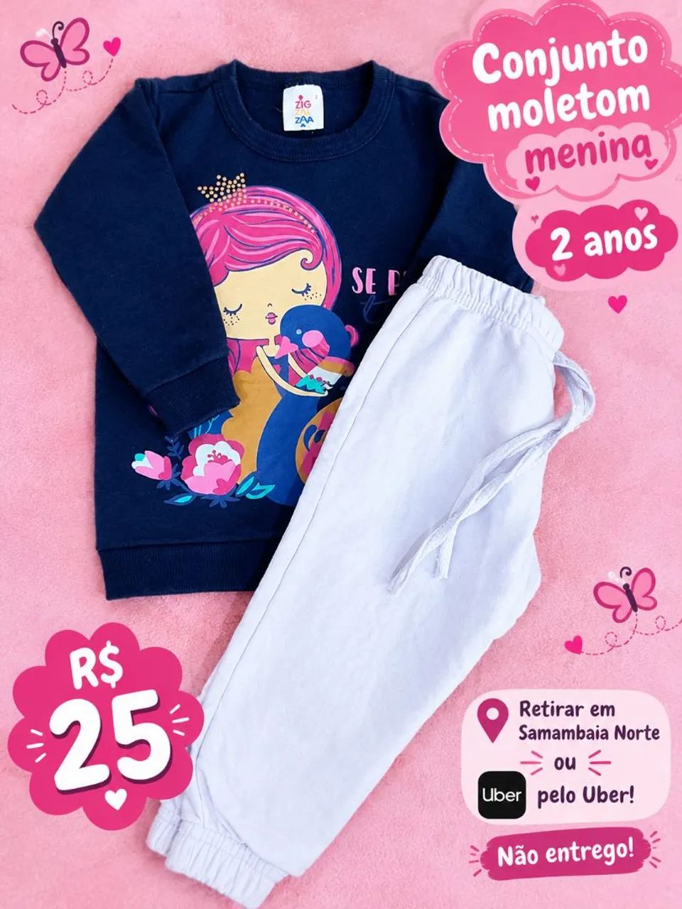 Moletom menina 
