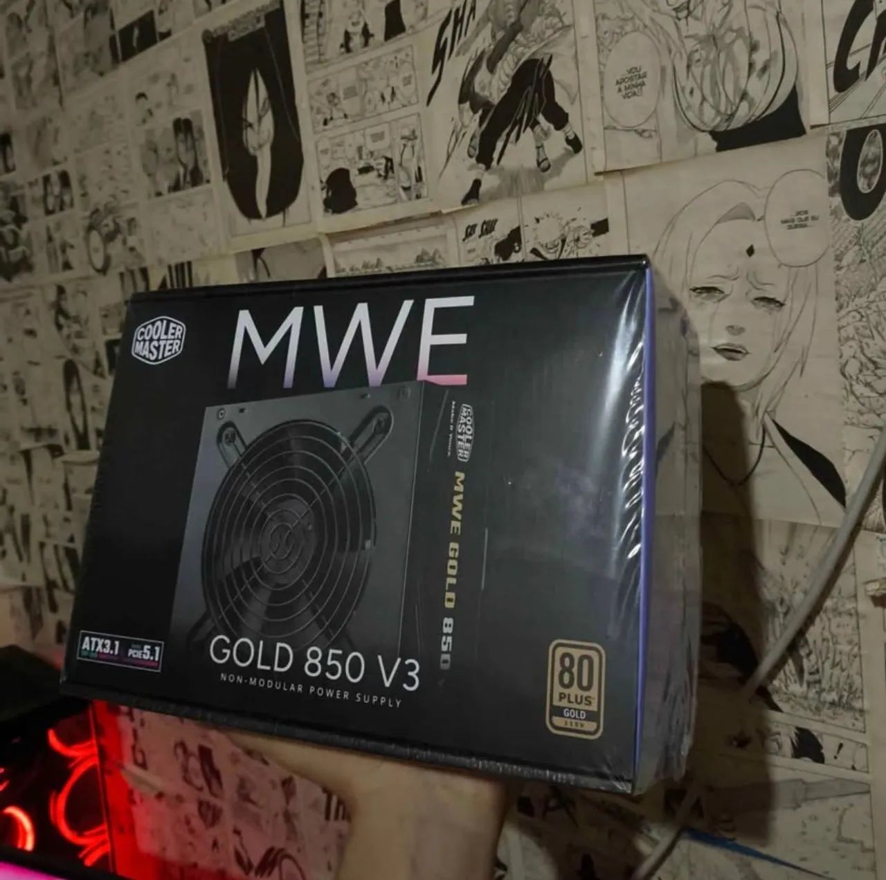 Fonte 850w cooler master 80 plus - Foto 2