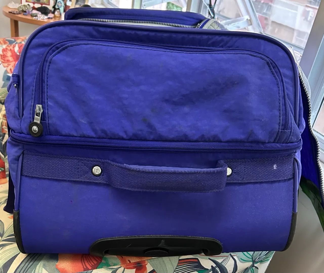 Bolsa de Viagem Kipling Grande com Rodinhas - Foto 5