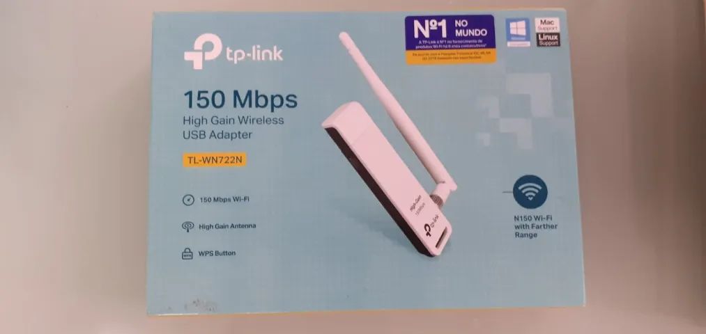 ADAPTADOR TP-LINK USB WIRELESS - ATÉ 150 MBPS - Foto 3
