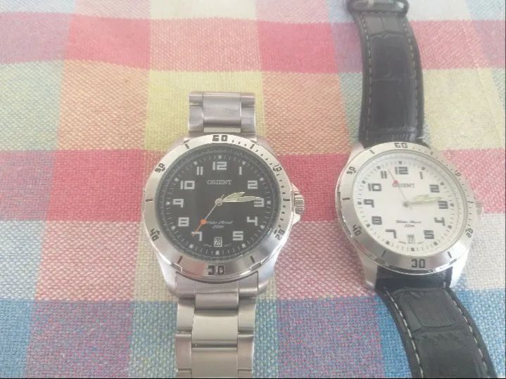 Dois relógios Orient MBSS1 155A masculinos  - Foto 2