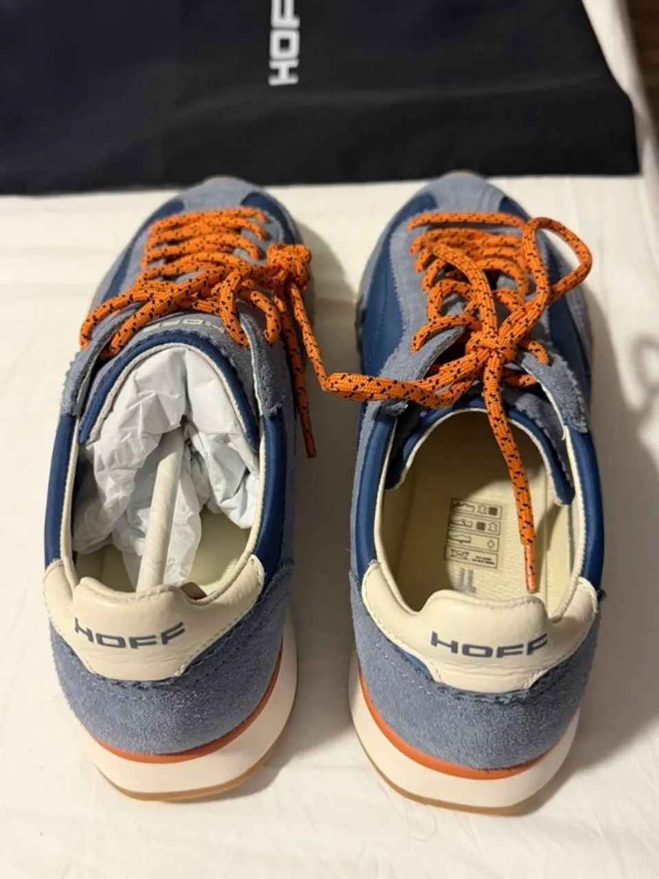 tênis hoff azul e laranja 38/39 - Foto 2
