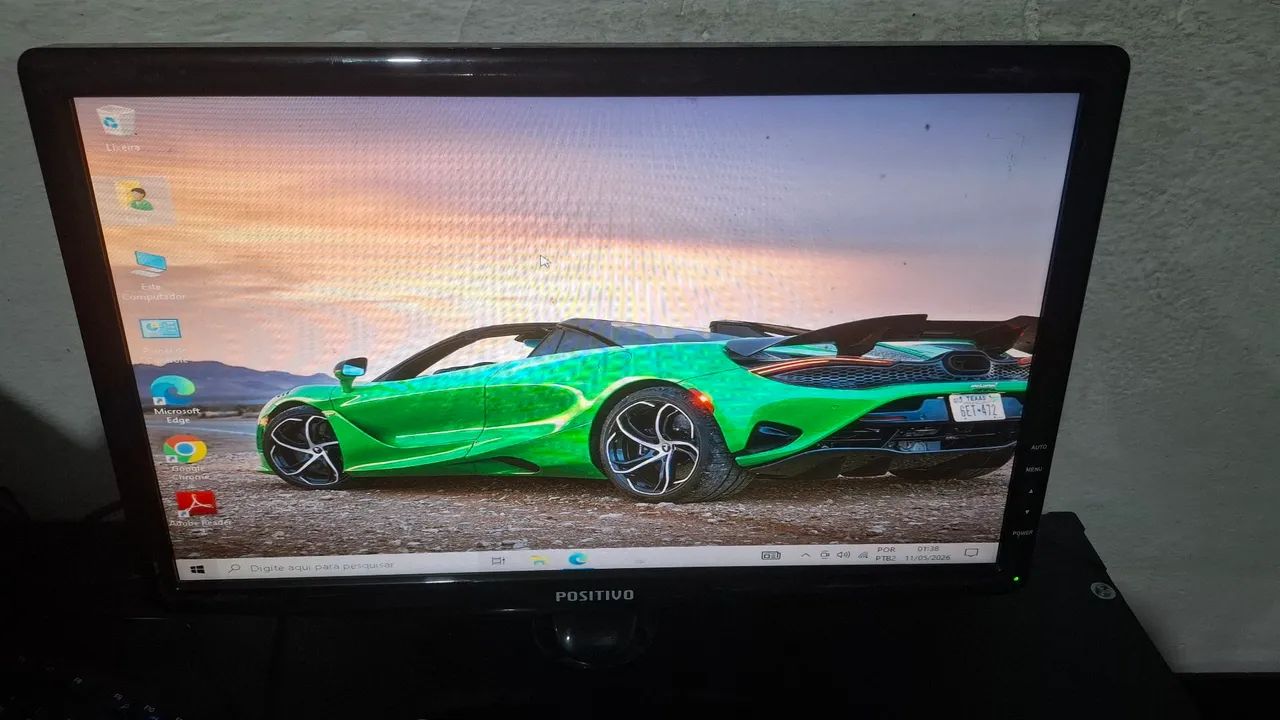 Monitor Positivo de 19 polegadas com áudio e entrada VGA.  - Foto 5