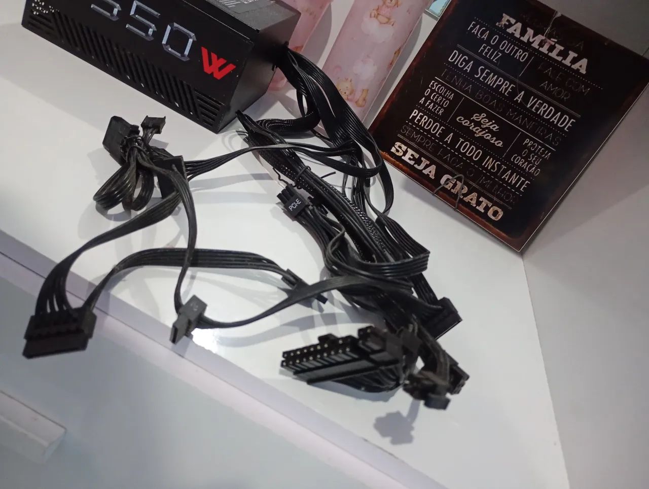 Fonte AZZA 550W 80 PLUS BRONZE - Foto 2