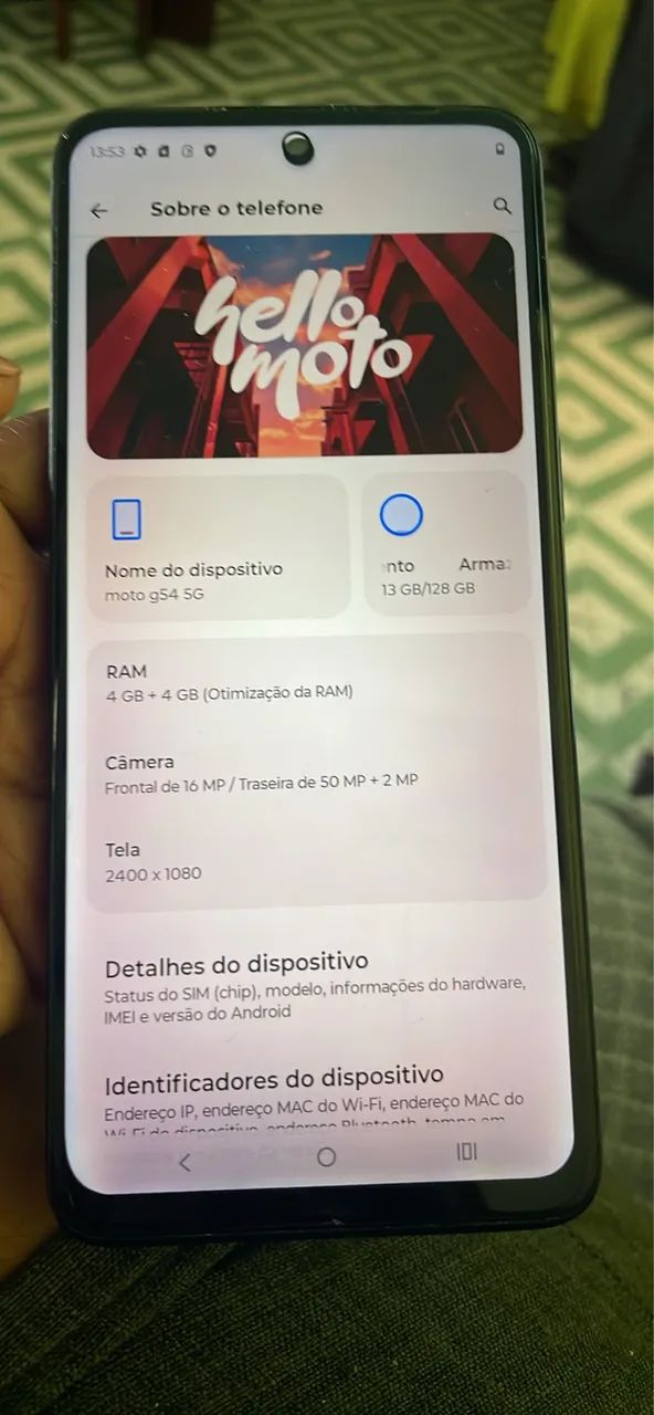 Vendo celular motog54 - Foto 2