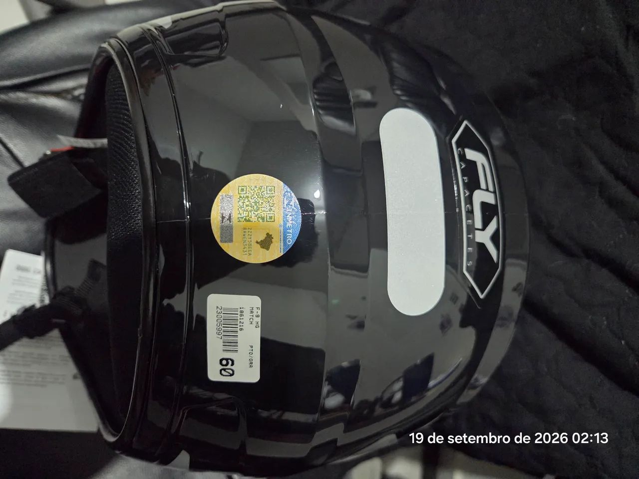 Capacete Fly tamanho 60 - Foto 4