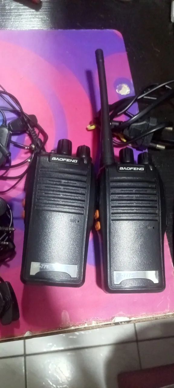 Baofeng Walk Talk BF-777S Comunicação Longa Distância 16 Canais Cor Preto - Foto 2