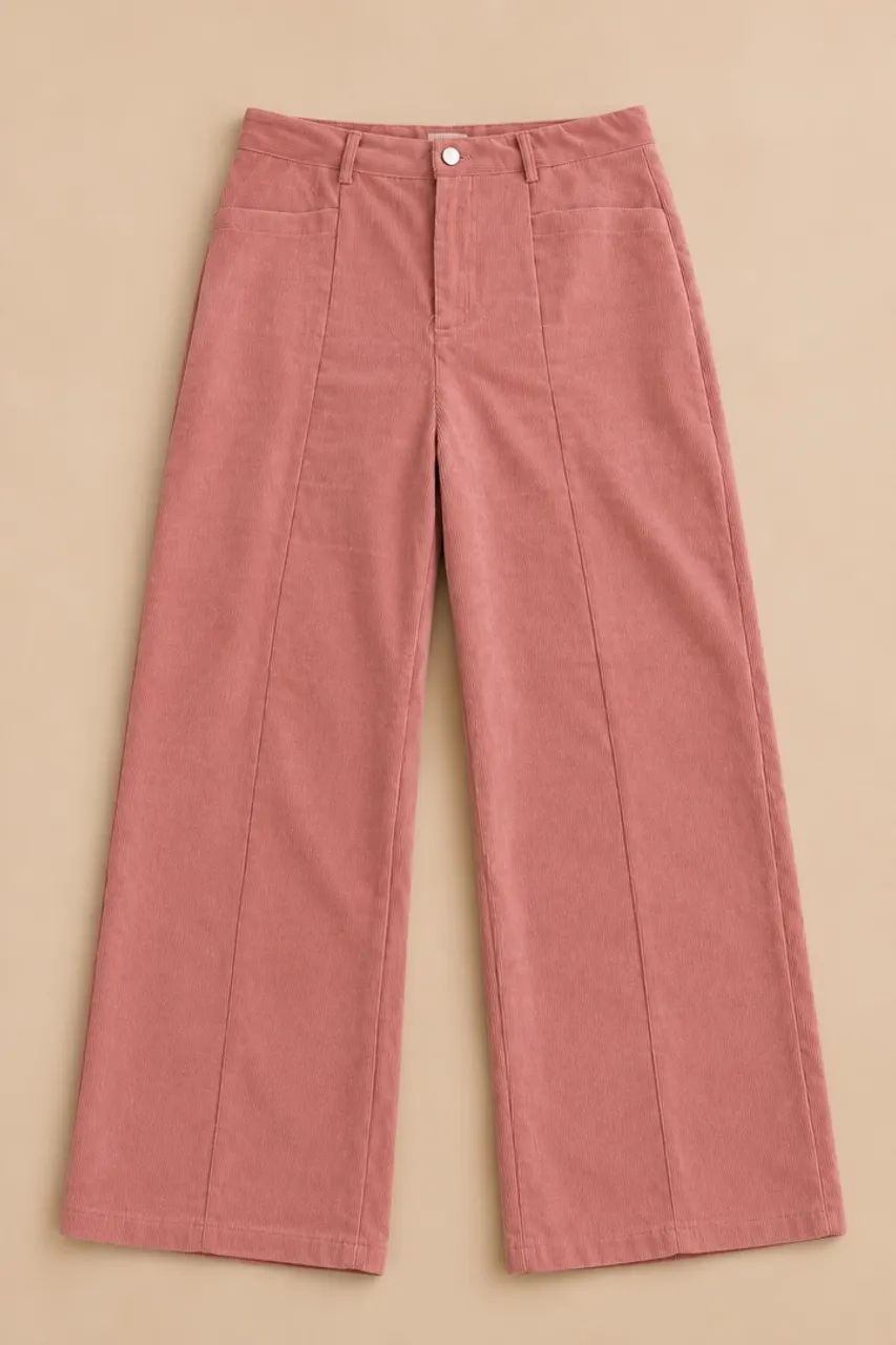 Calça Pantalona Rosé - Lovito