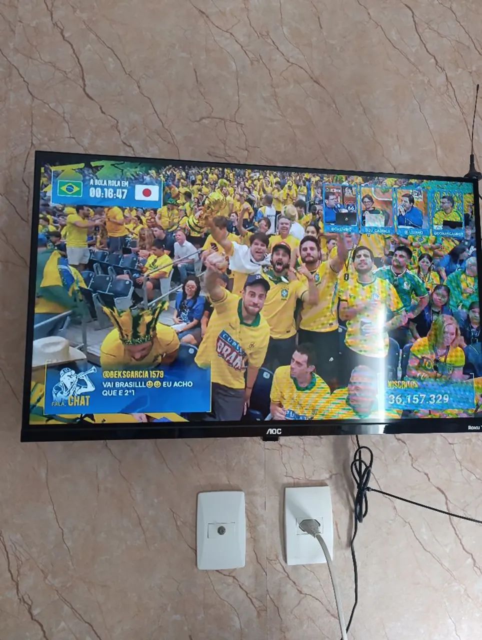 Tv AOC ROKU 32 EXCELENTE 