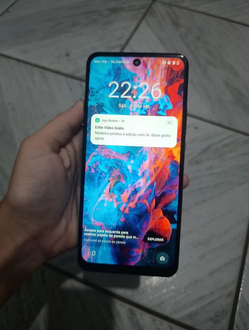 Vendo Realme C71 256gb 16 RAM Zero Novo - Foto 4