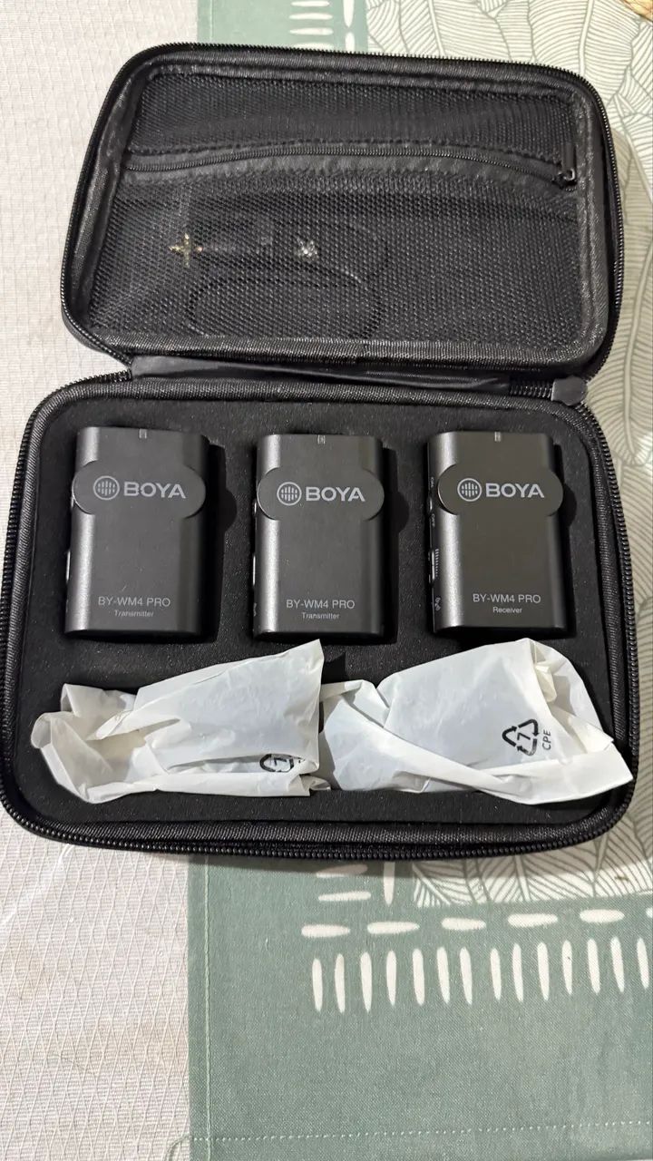 Microfone lapela sem fio - Foto 2