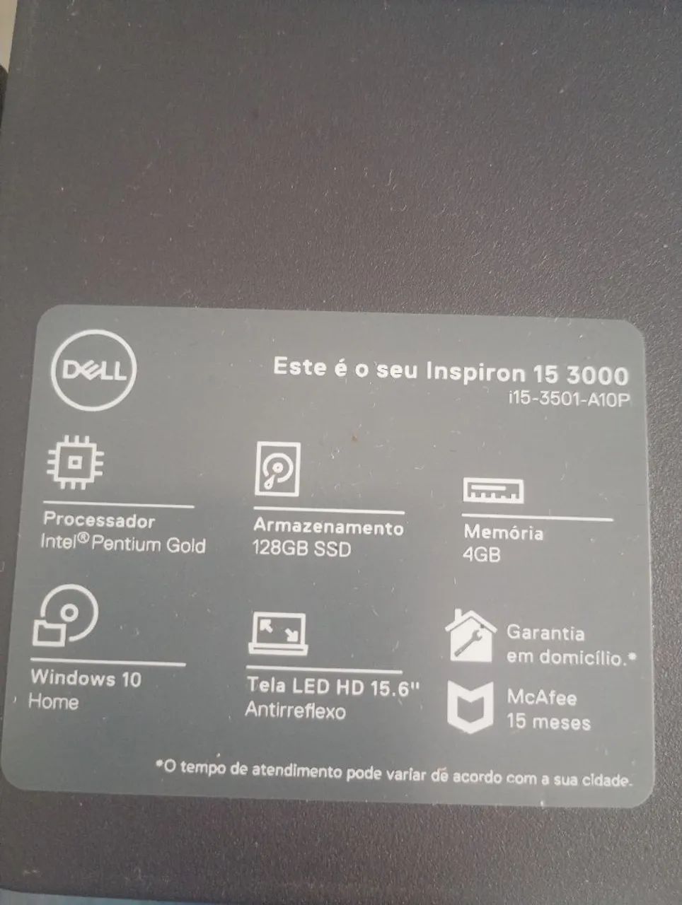 Notebook Dell Inspiron 15 3000 - Foto 2