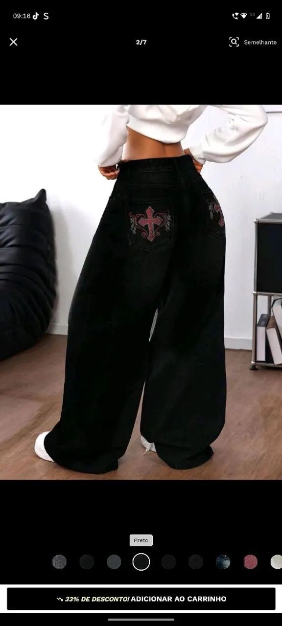 Calça modelo streetwer 