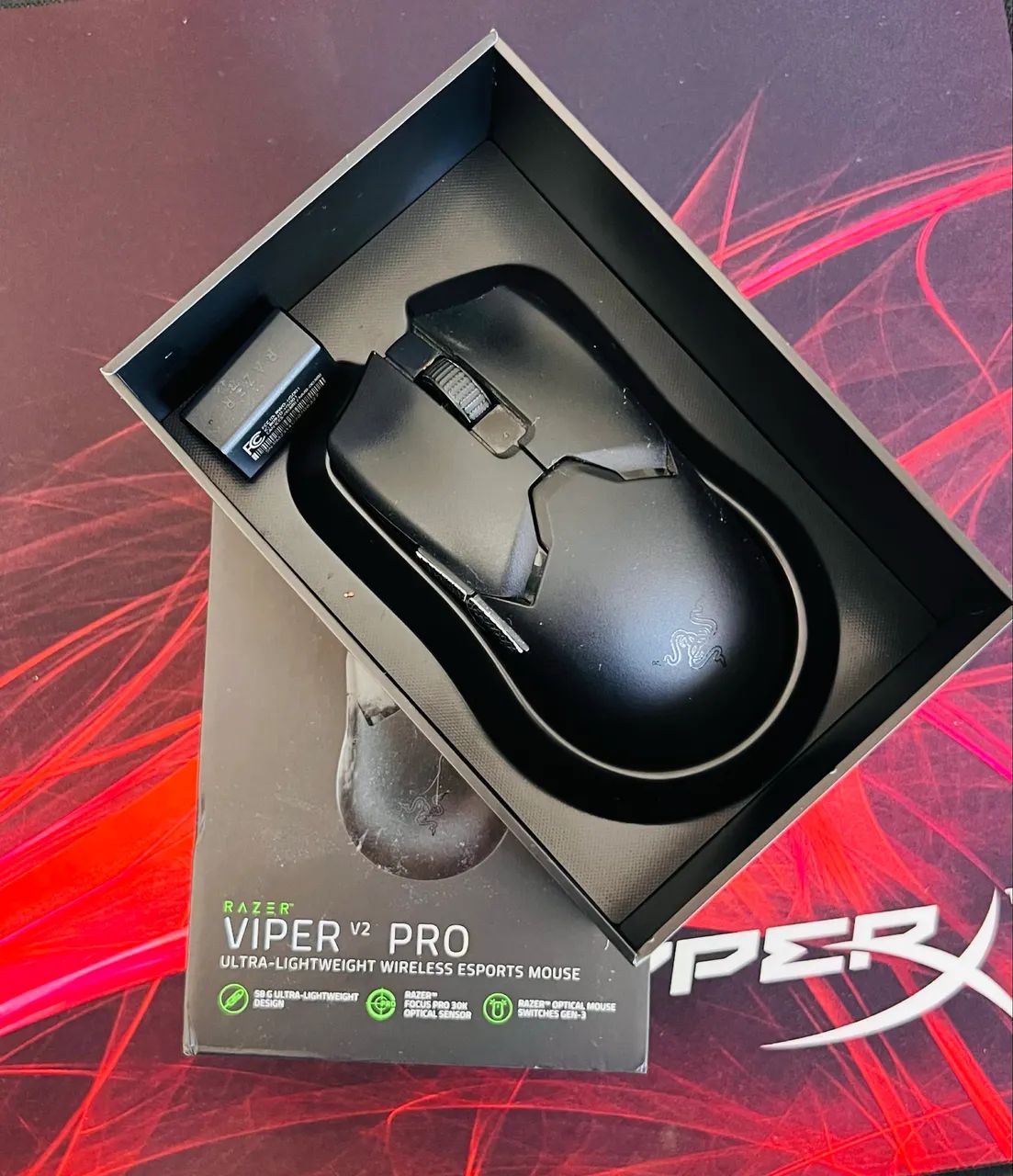 MOUSE RAZER VIPER V2 PRO + DOUNGLE 8K - Periféricos e Acessórios