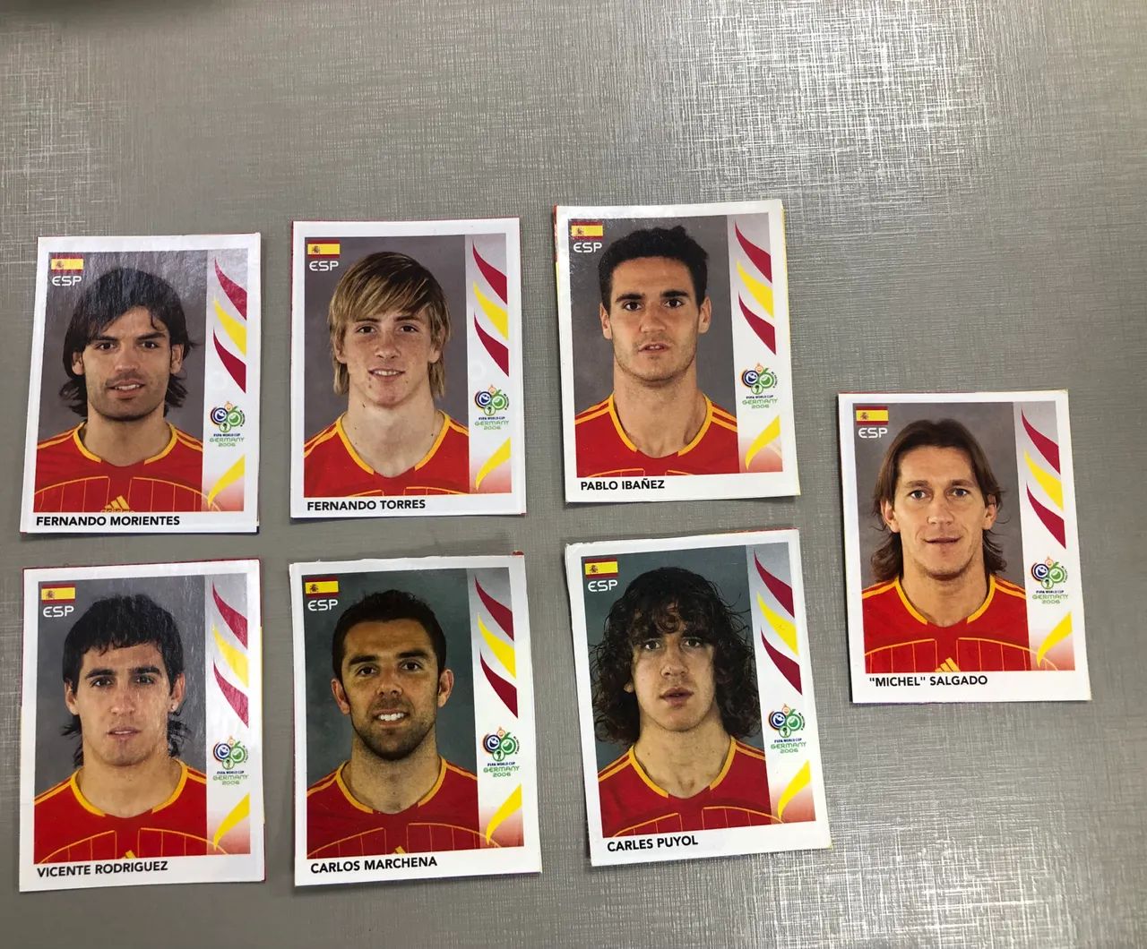 Figurinhas Copa 2006 Recortadas - Espanha - Foto 3