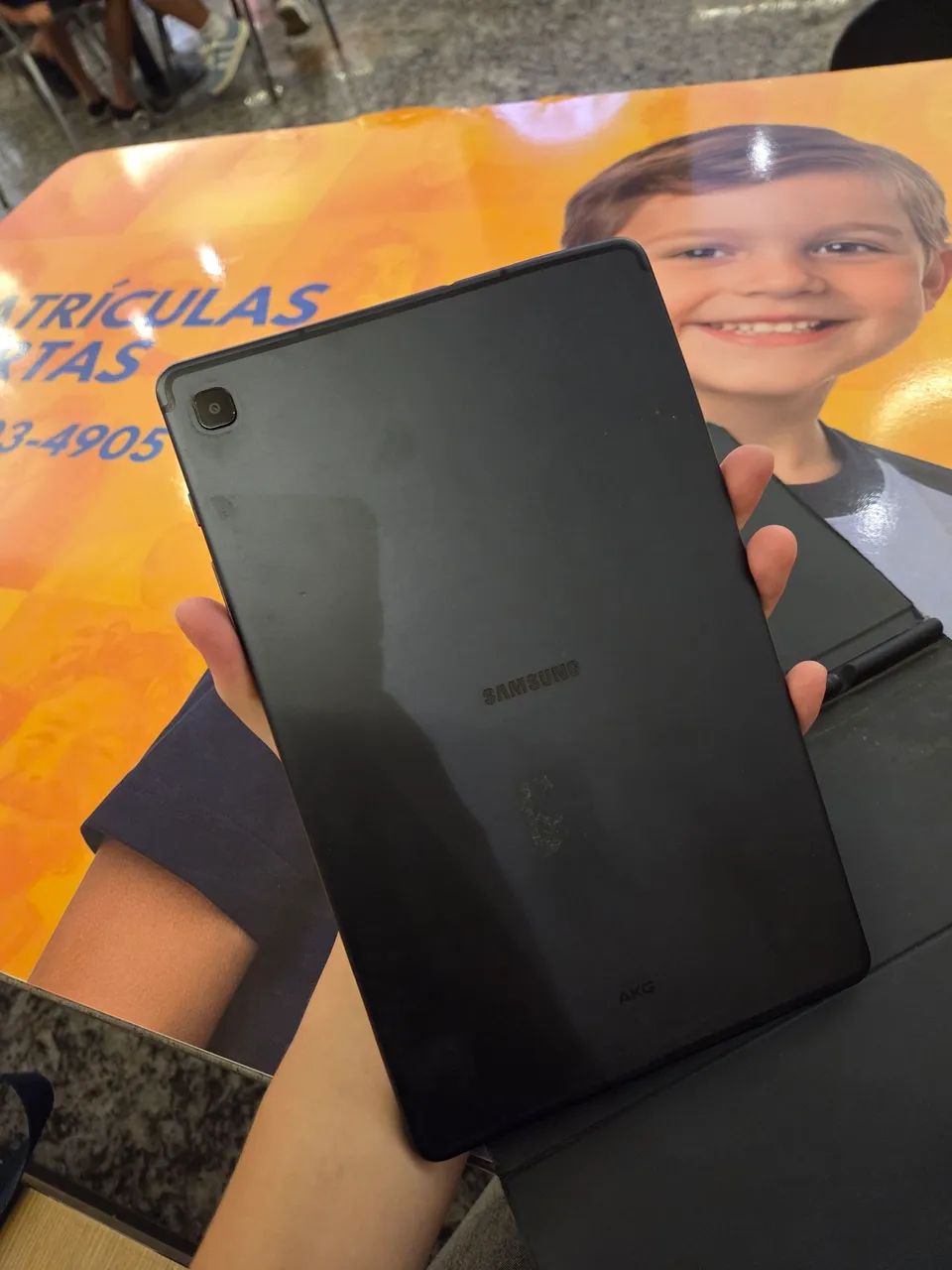TABLET S6 LITE SAMSUMG 64GB 4GB DE RAM COM CAPA E CANETA