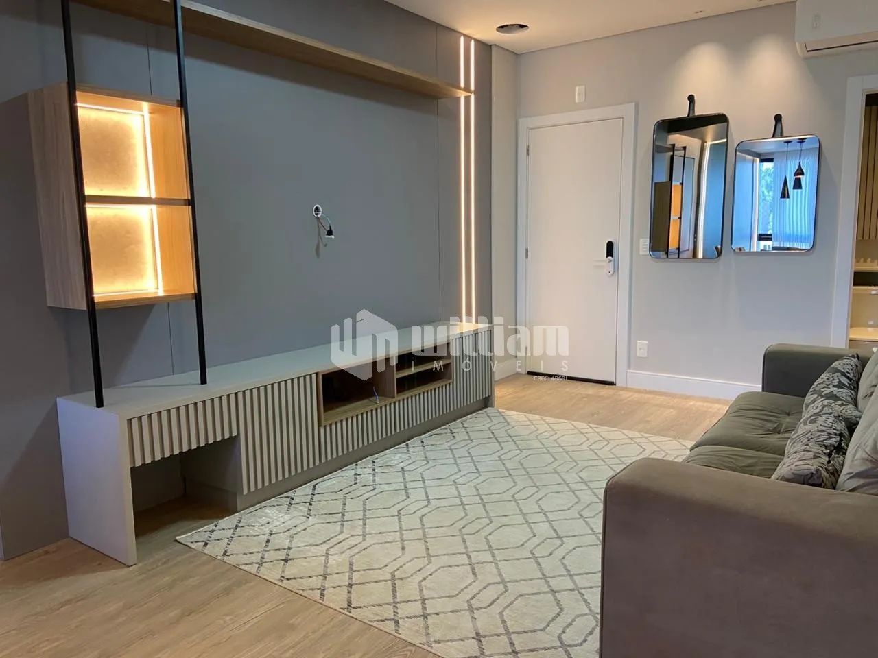 APARTAMENTO MOBILIADO, EQUIPADO E DECORADO NO CENTRO DE BRUSQUE - Foto 5