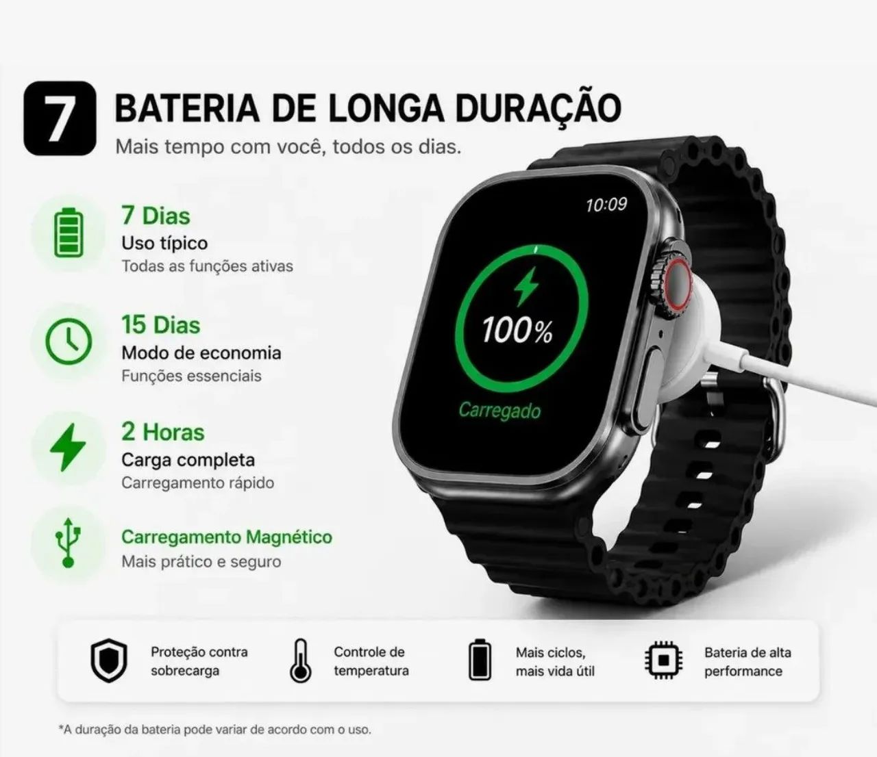 Kit relógio + pulseiras - Foto 4